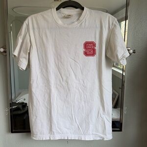 Comfort Colors White NC State Tee